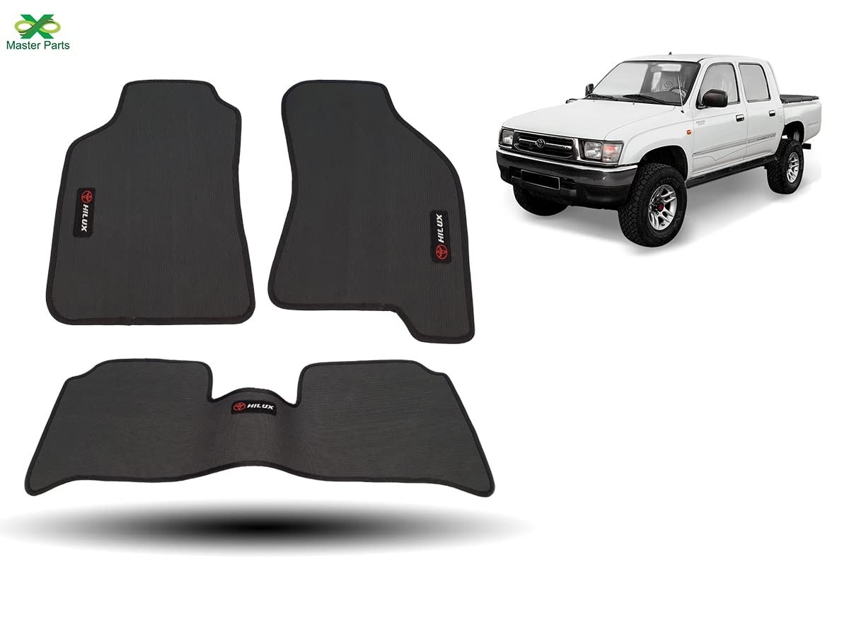 Tapete de Borracha para Toyota Hilux (1998-2004) - Proteção Completa e Elegância