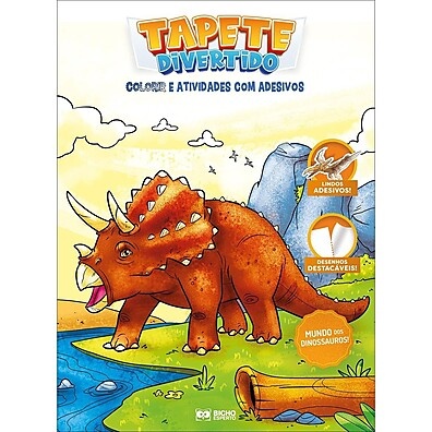 Tapete Divertido Dinossauros: Aventura e Criatividade!