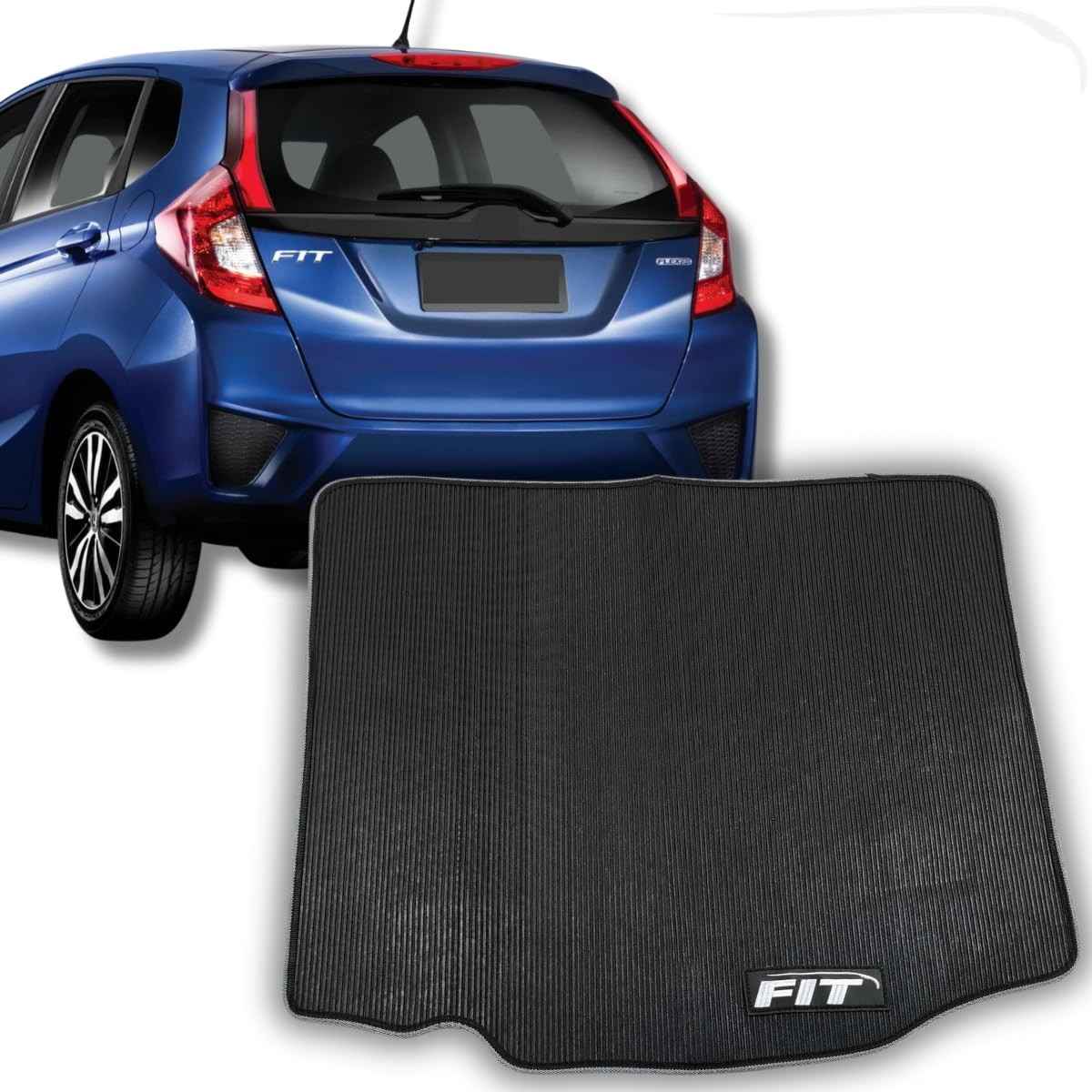 Tapete Porta Malas New Fit 2015-2024: Proteção Emborrachada e Personalizada