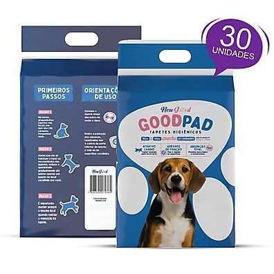 Tapete Higiênico Good Pad 80x60: Solução Prática para Cães Pequenos