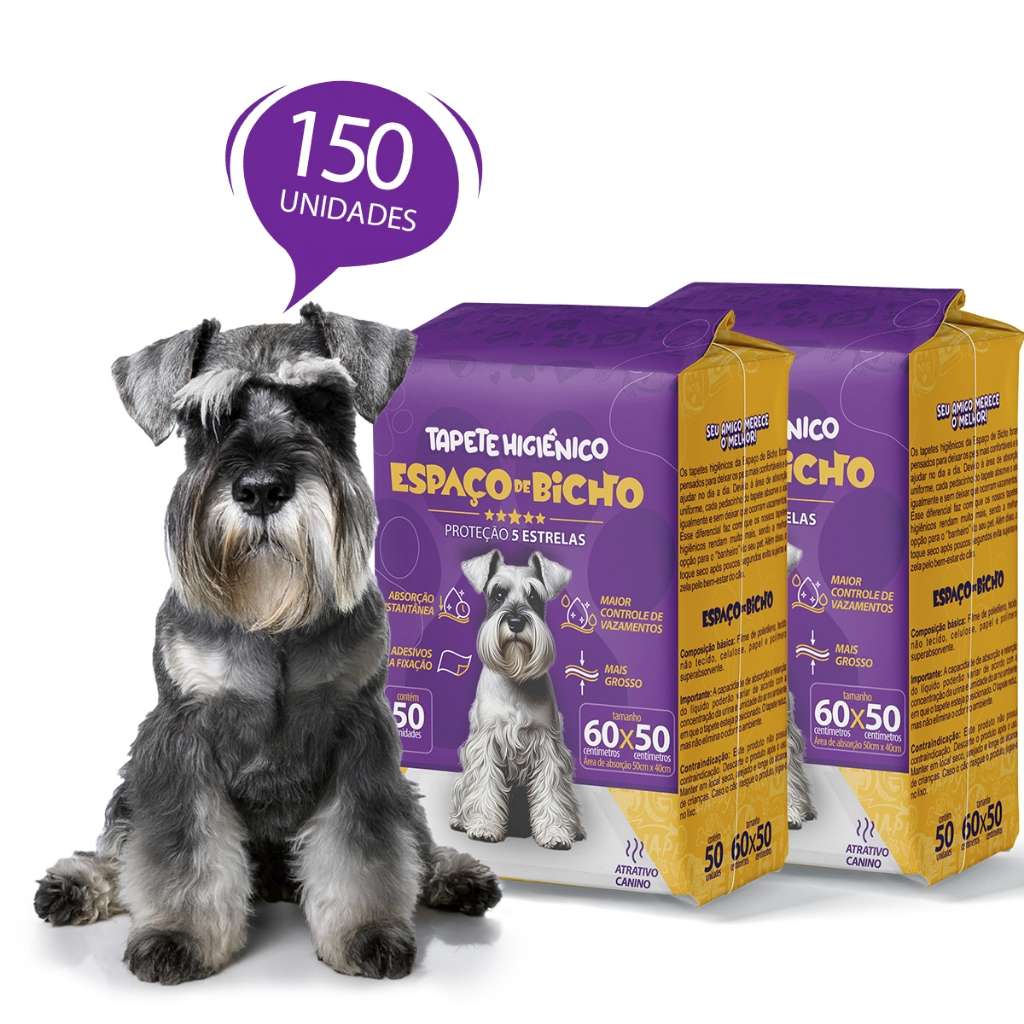 Tapete Higiênico para Cães: 150 Unidades!