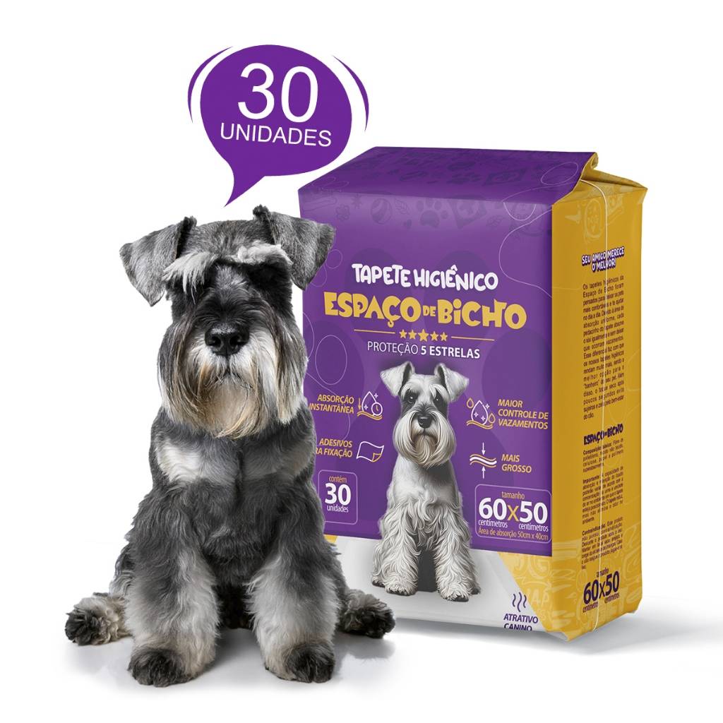 Tapete Higiênico para Cães: 30 Unidades!