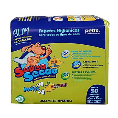 Tapete Higiênico Super Secão Max Slim Citrus: O Fim da Bagunça!