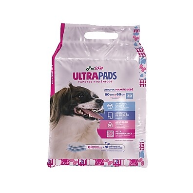 Tapete Higiênico Ultraplus: 30 Unidades para Cães
