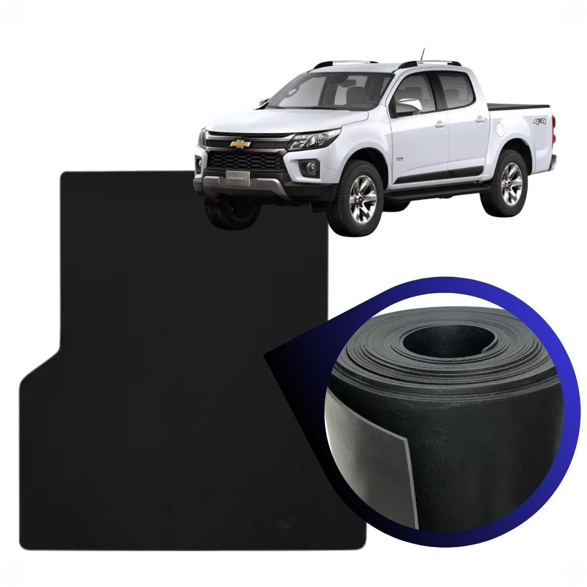 Tapete Protetor Caçamba Nova S10 Cabine Dupla 2012-2023: Proteção e Estilo Imbatíveis!