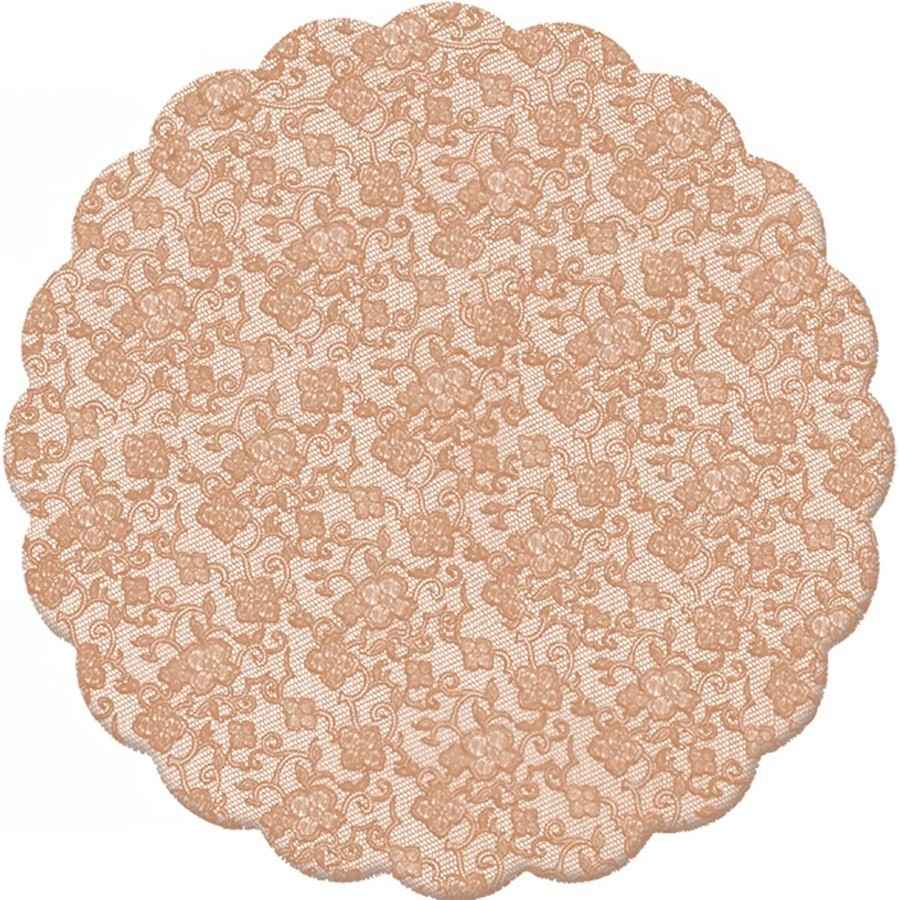 Tapetinhos de Renda Toffee: Elegância para Seus Doces!