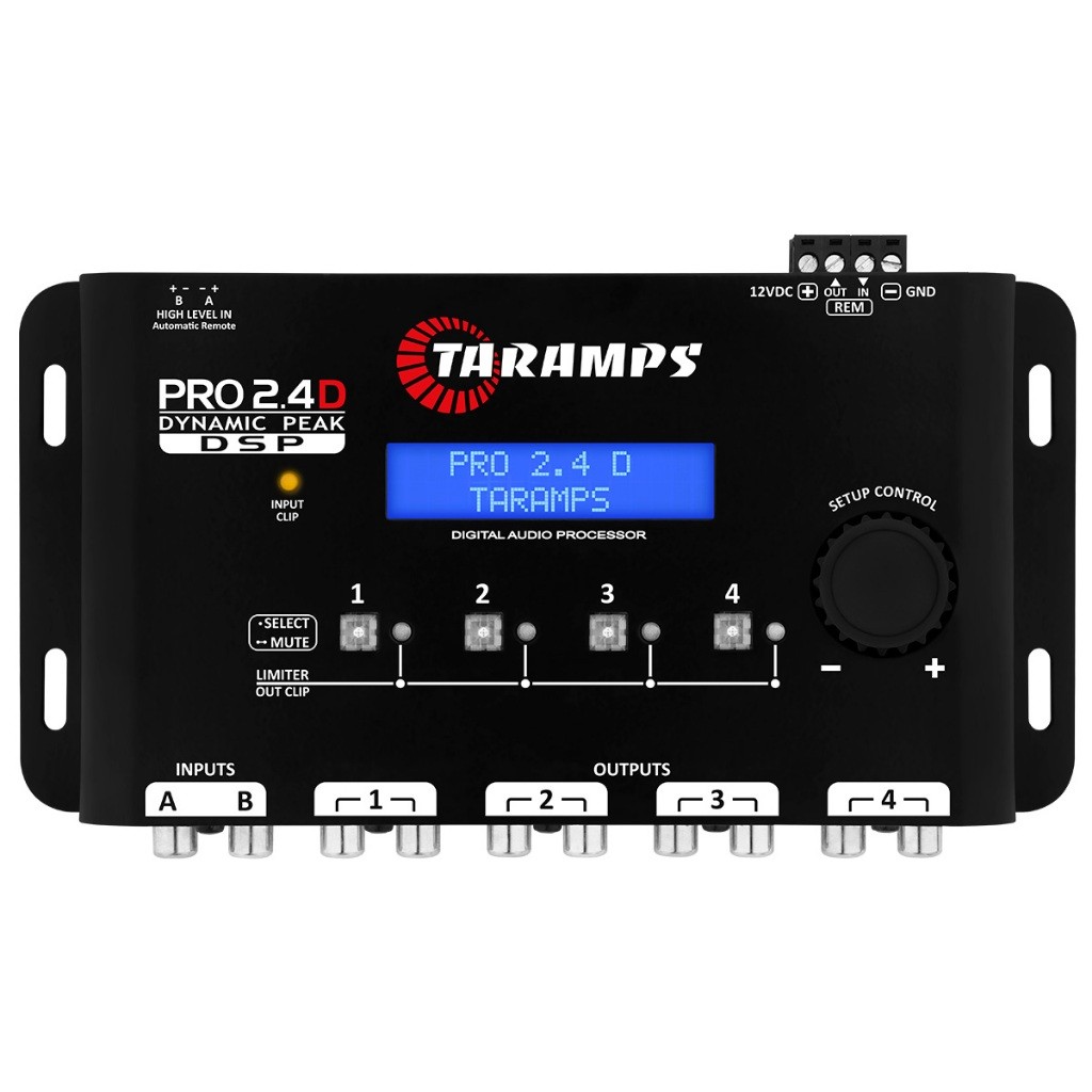 Taramps PRO 2.4D: Domine o Som do Seu Carro!