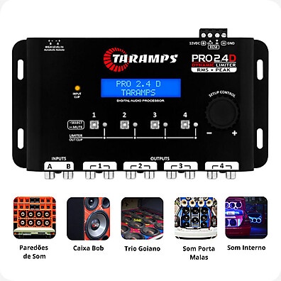Taramps PRO 2.4D: Domine o Som!