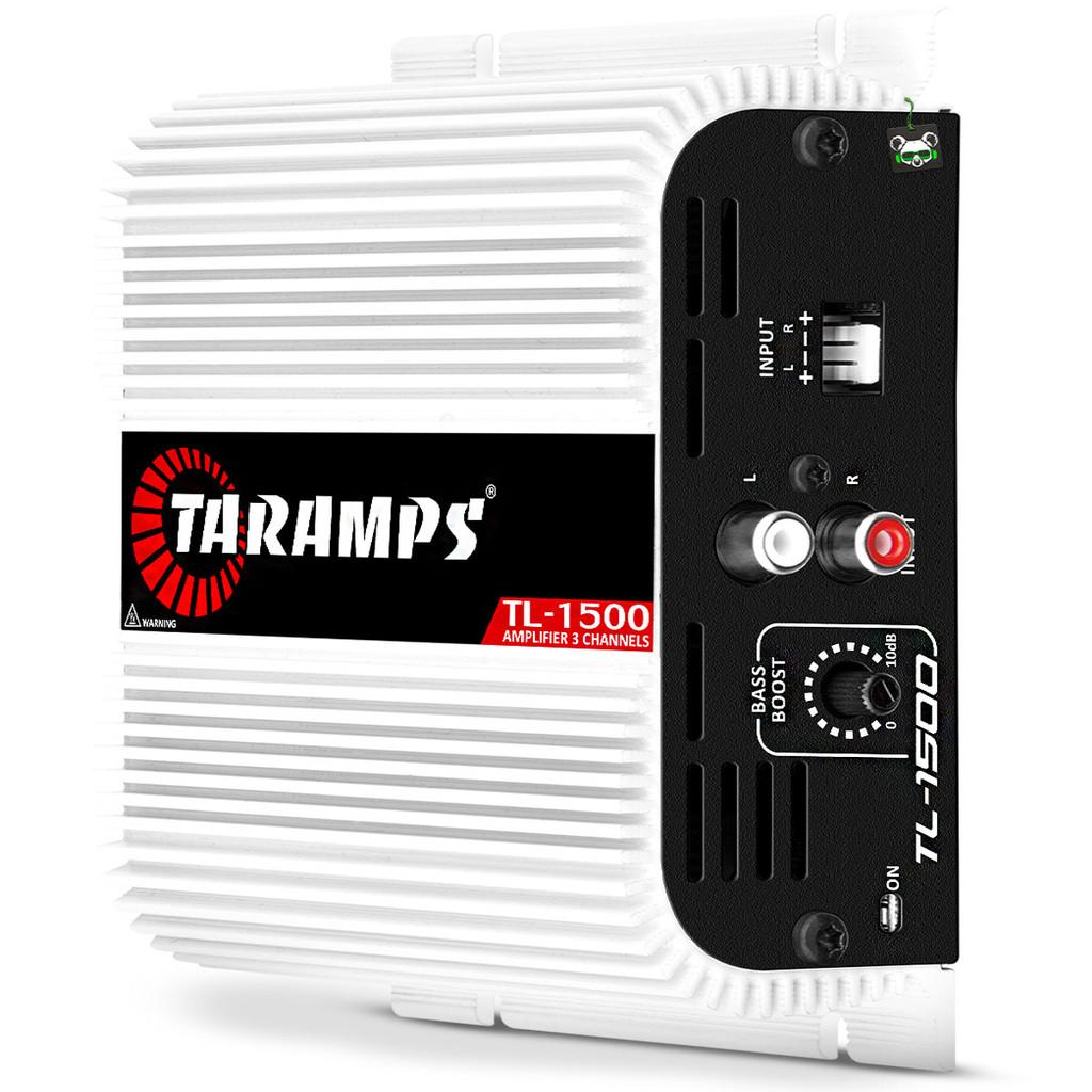 Taramps TL 1500: Amplificador 3 Canais 390W
