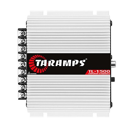 Taramps TL-1500: Amplificador 3 Canais Potente
