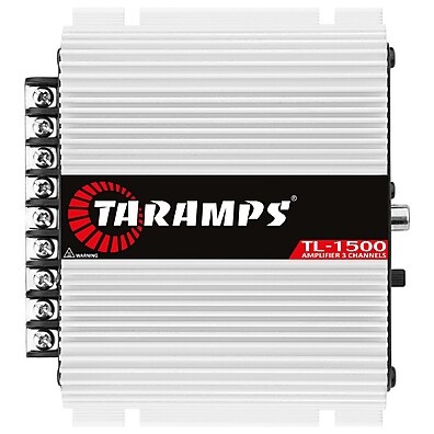 Taramps TL1500: Amplificador 3 Canais 390W RMS