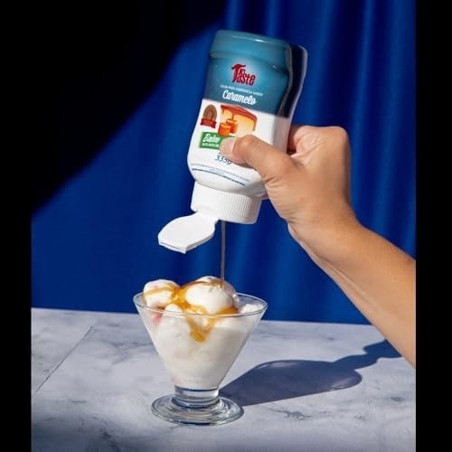 Kit com 3 Calda de Caramelo Mrs Taste Zero Calorias 335g