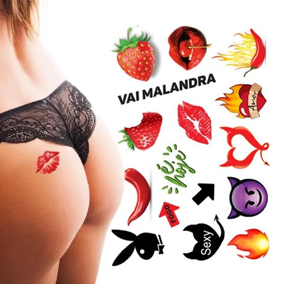 Tatuagem Íntima Sexy: Aposta Certa para Looks Irresistíveis