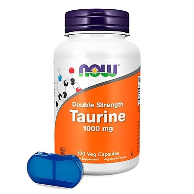 Taurina 1000mg Now Foods: Energia e Vitalidade!