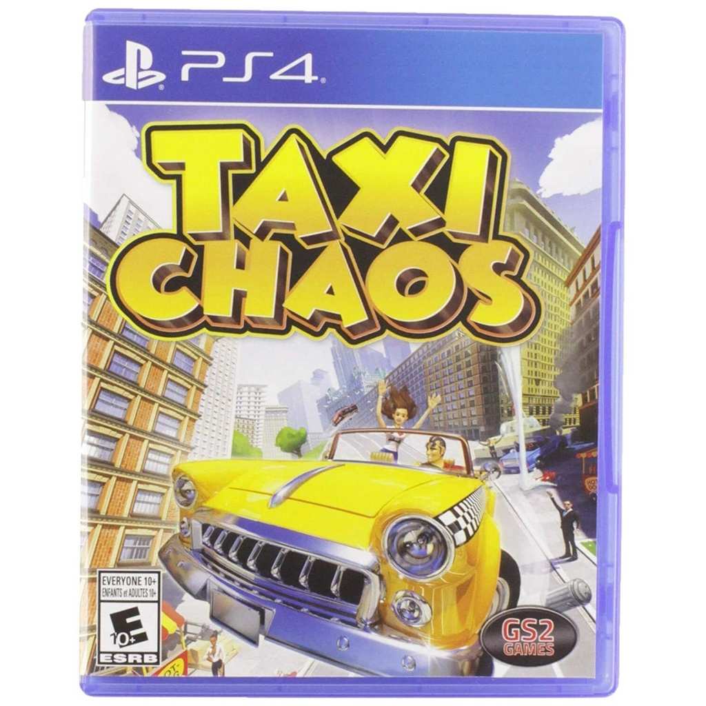 Taxi Chaos PS4: A Corrida Mais Insana!