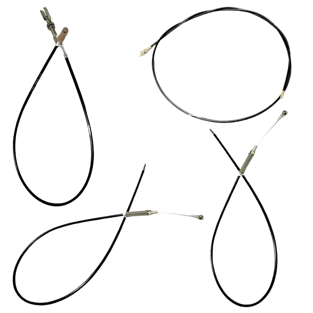 Conjunto de Cabos Premium para Microtrator Yanmar TC8, TC10, TC11, TC12, TC14 e SUPER