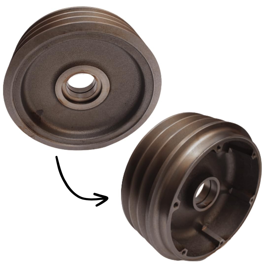 Polia Embreagem Principal Yanmar TC11 TC11S TC12 TC12S TC14 TC14S - Peça de Reposição Essencial