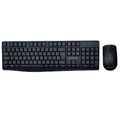 TC270 Multilaser: Teclado e Mouse Sem Fio