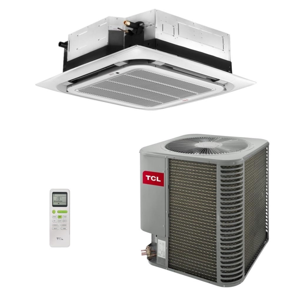 Ar-Condicionado Split Cassete 4 Vias TCL 36.000 BTUs Inverter Só Frio 220V - Eficiência e Conforto Silencioso
