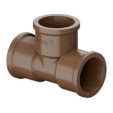 Tê PVC Soldável 25mm Tigre – Conexão Segura e Durável