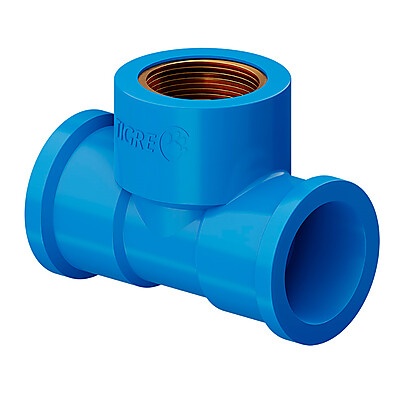 Tê PVC Soldável Tigre 20mm x 1/2" – Resistência e Segurança
