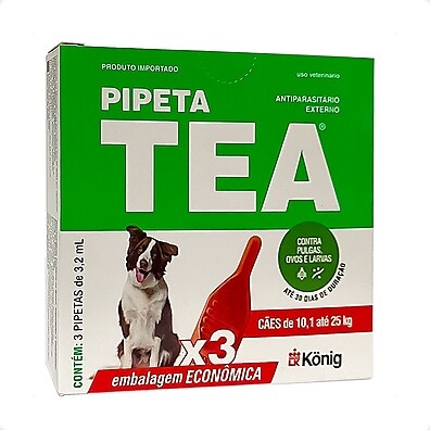 Tea Pipeta: Proteja Seu Cão de Pulgas por Até 30 Dias!