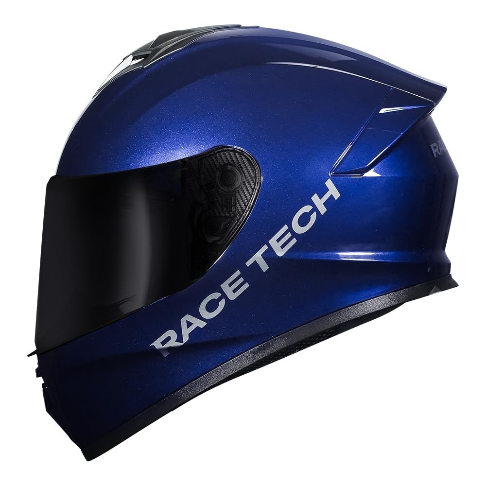 Capacete Race Tech Hit Monocolor Blue: Segurança e Estilo para Sua Aventura
