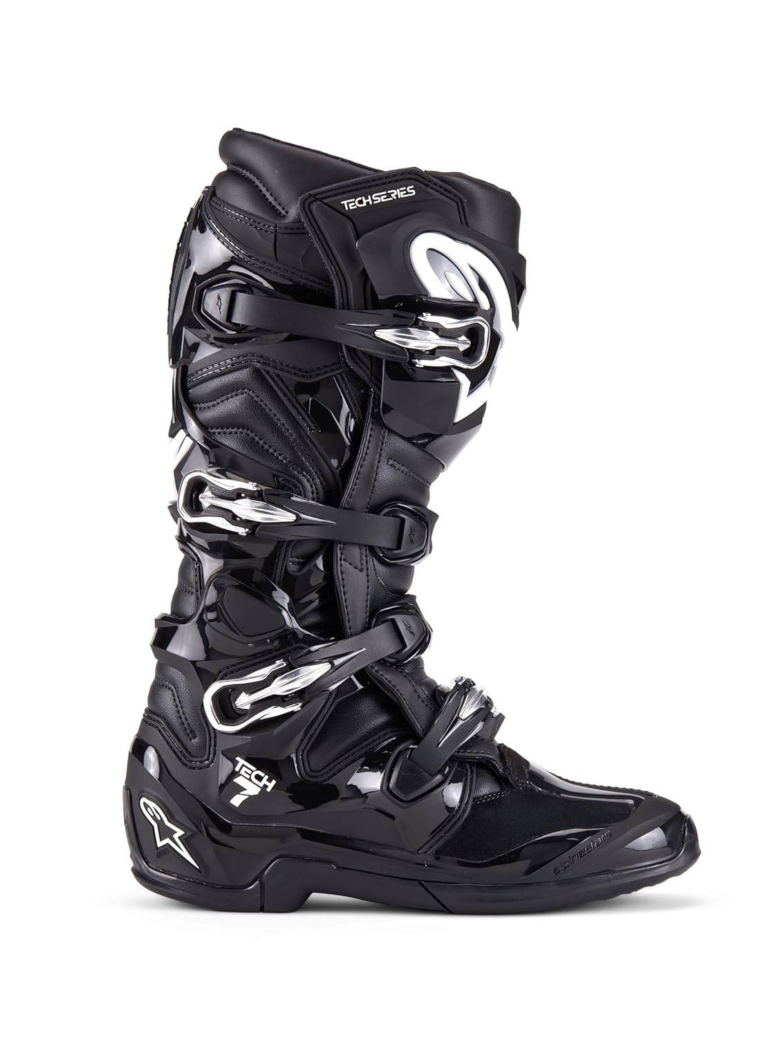 Botas Alpinestars Tech 7 Pretas: Proteção e Performance para Motociclistas