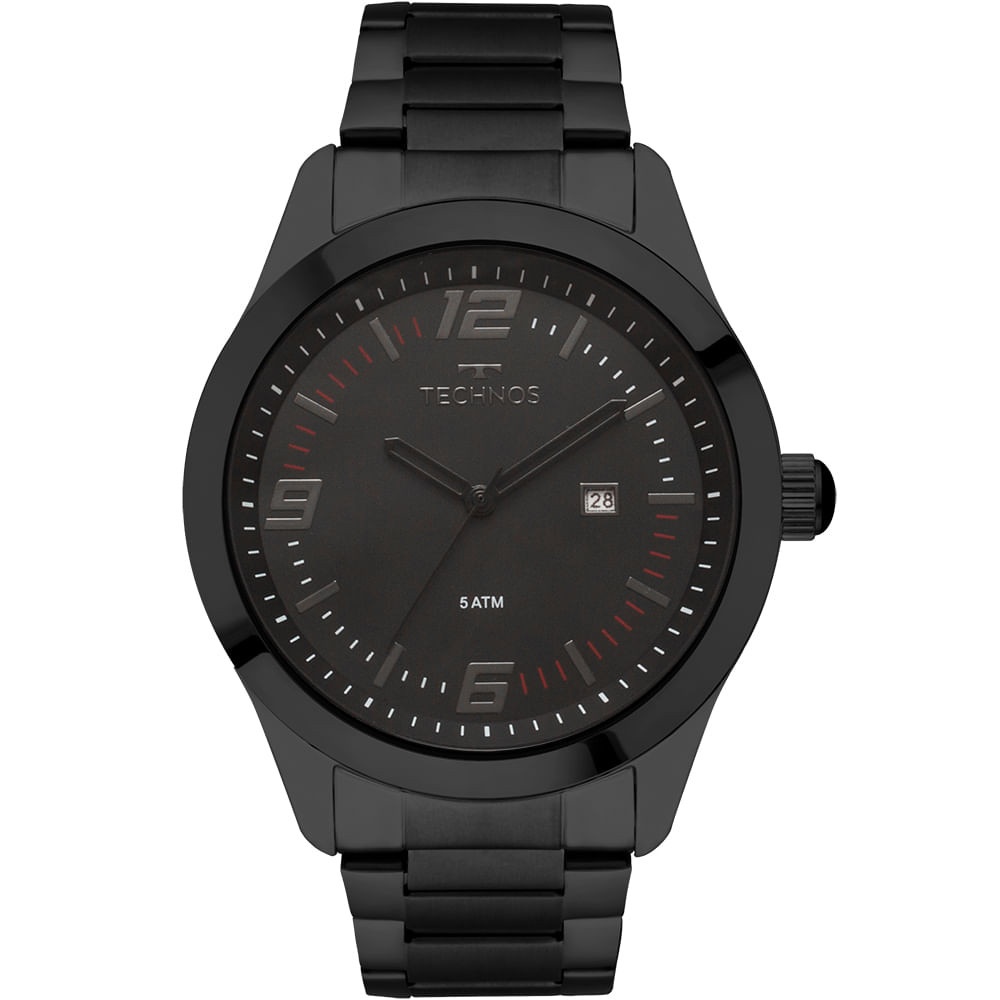 Technos Racer: O Relógio Masculino Preto Ideal