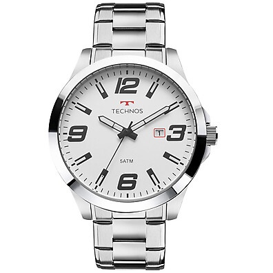 Technos Racer Prata: O Relógio para Homens de Ação