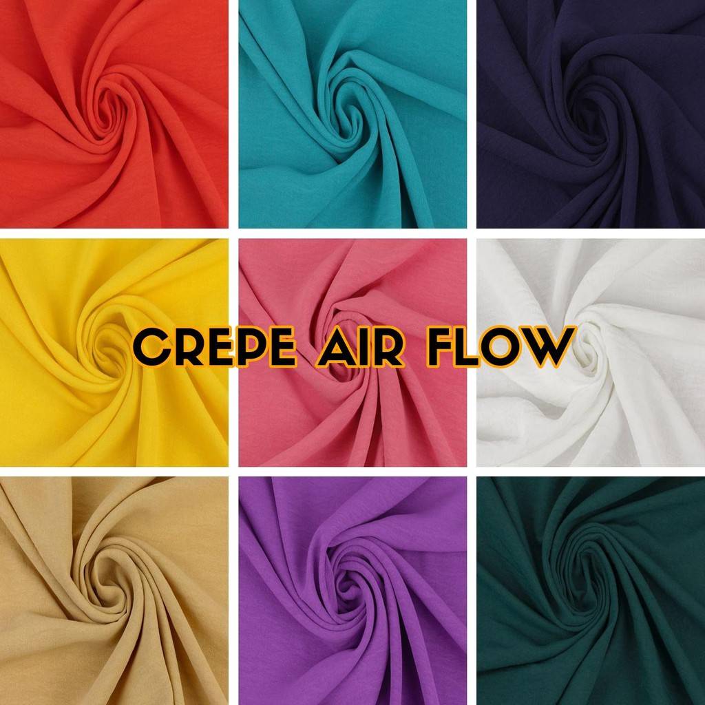 Tecido Crepe Air Flow Duna Amassadinho 3m: Não Amassa e Cai Como um Sonho!