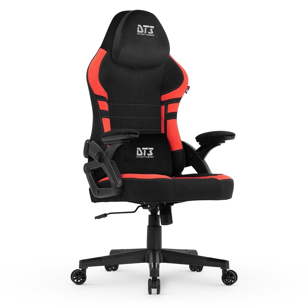 Cadeira Gamer DT3 GX Reclinável com Tecido Max2Weave - Apoio de Cabeça Ajustável e Braços com Profundidade