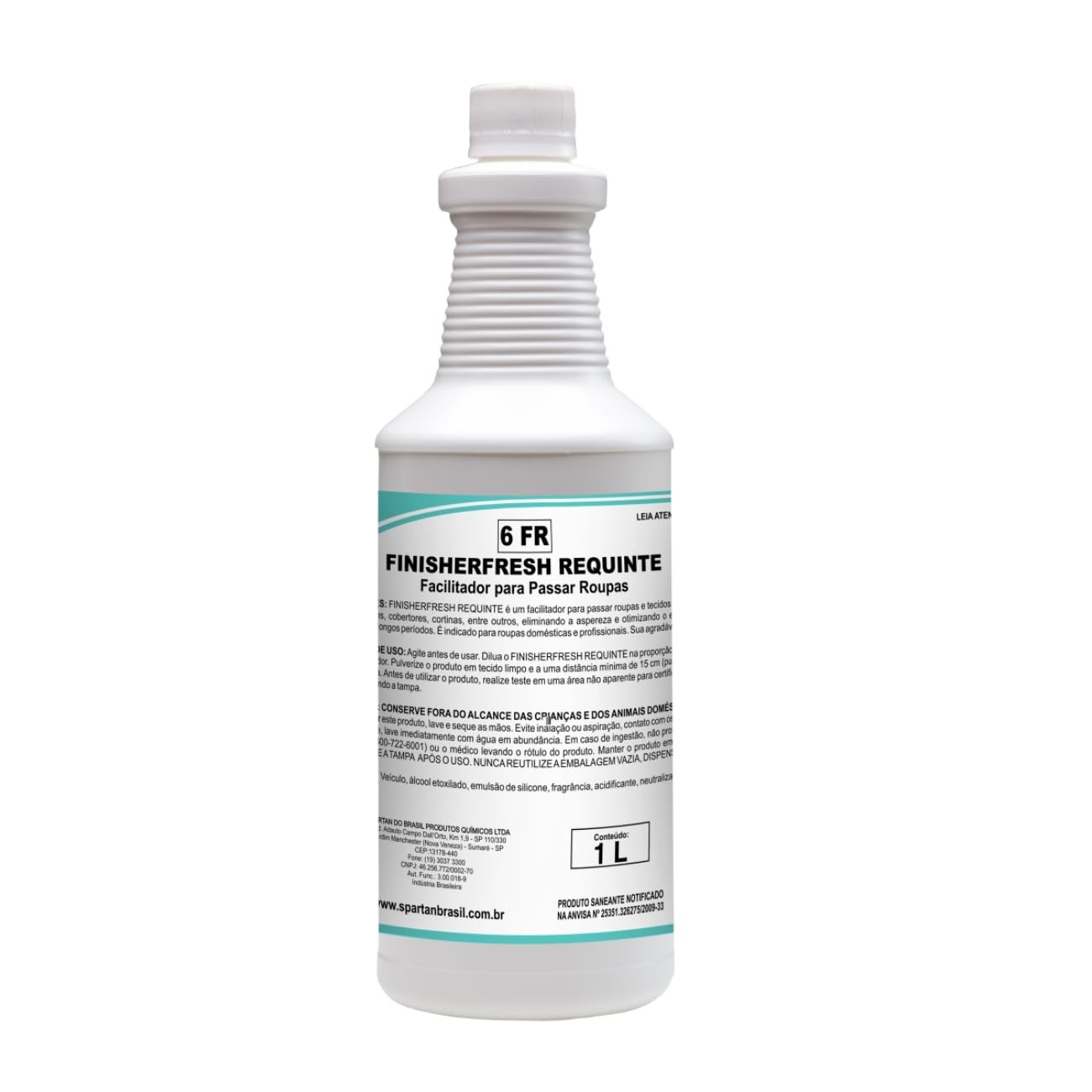 Finalizador de Passadoria Tecidos Finisherfresh Requinte 1L - Acabamento Profissional para Tecidos