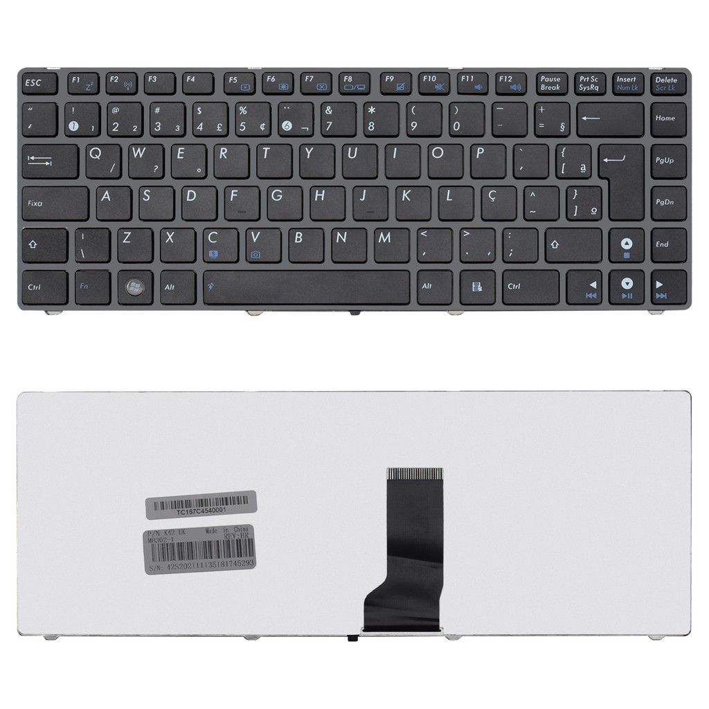 Teclado Asus X45U ABNT2 com Moldura: Substitua com Qualidade