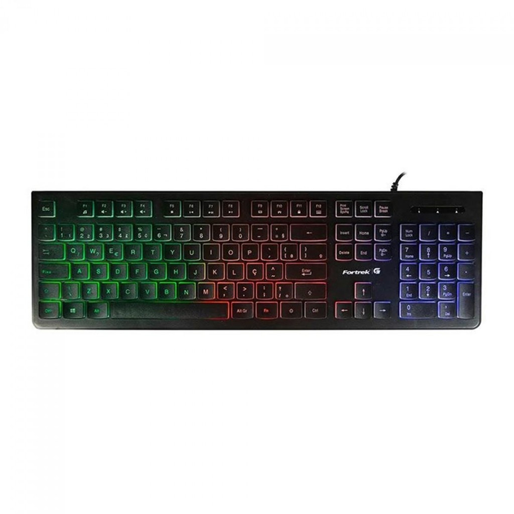 Teclado Gamer Fortrek Eagle RGB: Domine Seus Jogos!