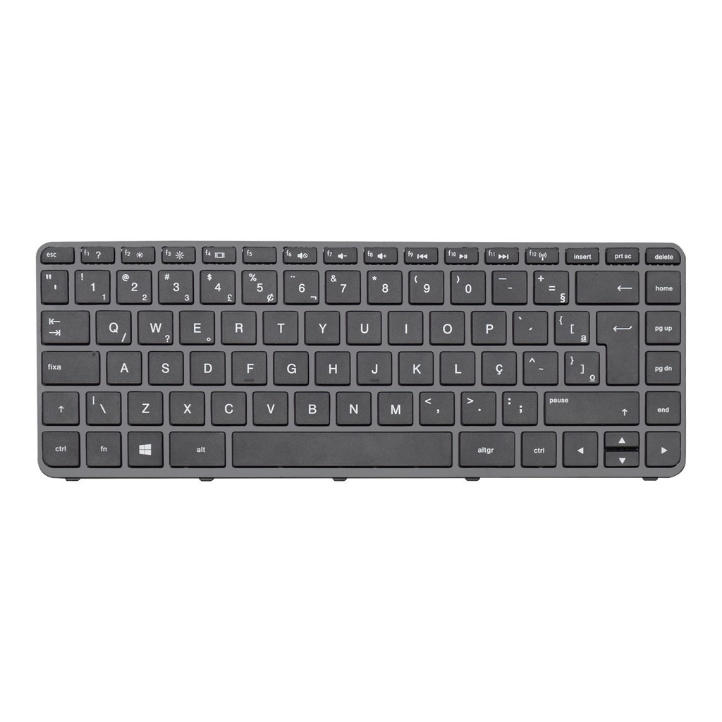 Teclado HP Pavilion 14-n040br ABNT2 Preto – Compatível e de Qualidade