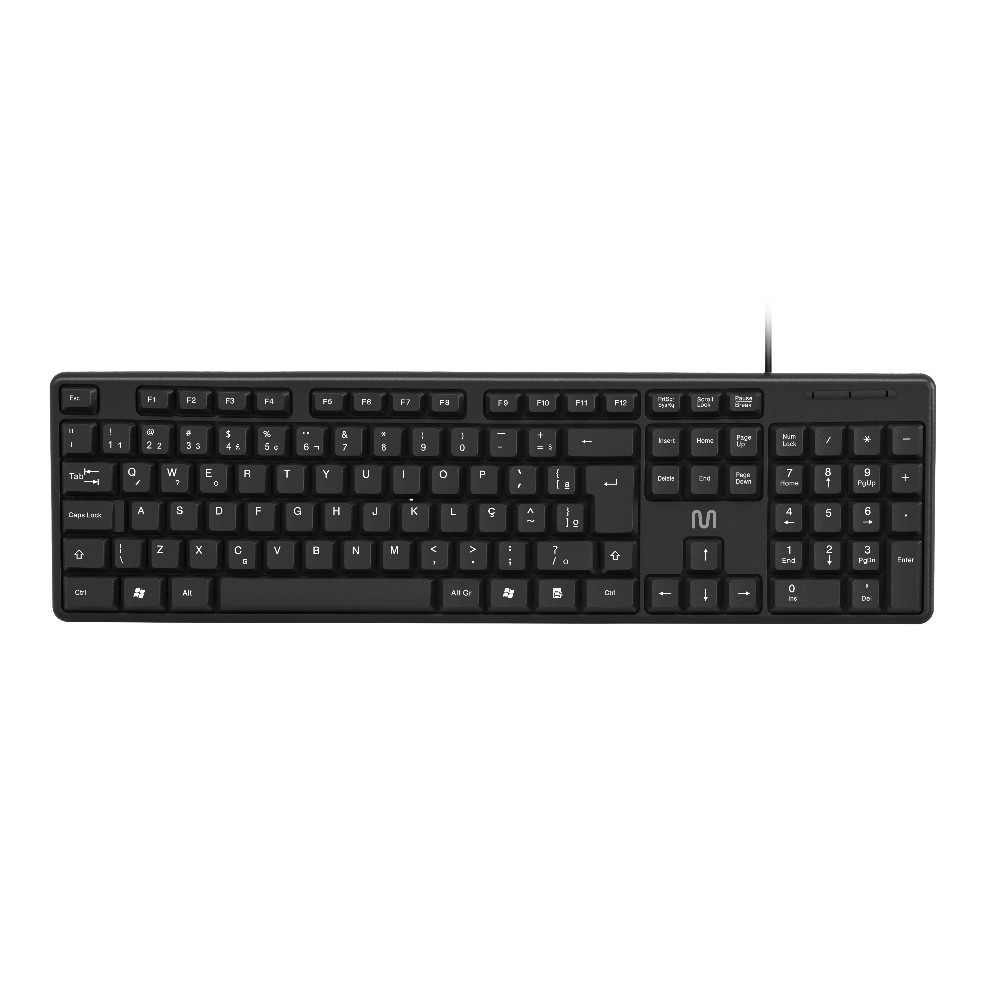 Teclado Multilaser TC065: Slim, USB e Essencial