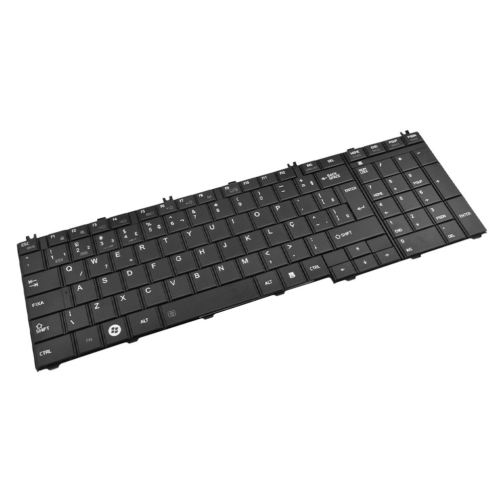 Teclado Toshiba C650: Substituição ABNT2 Garantida