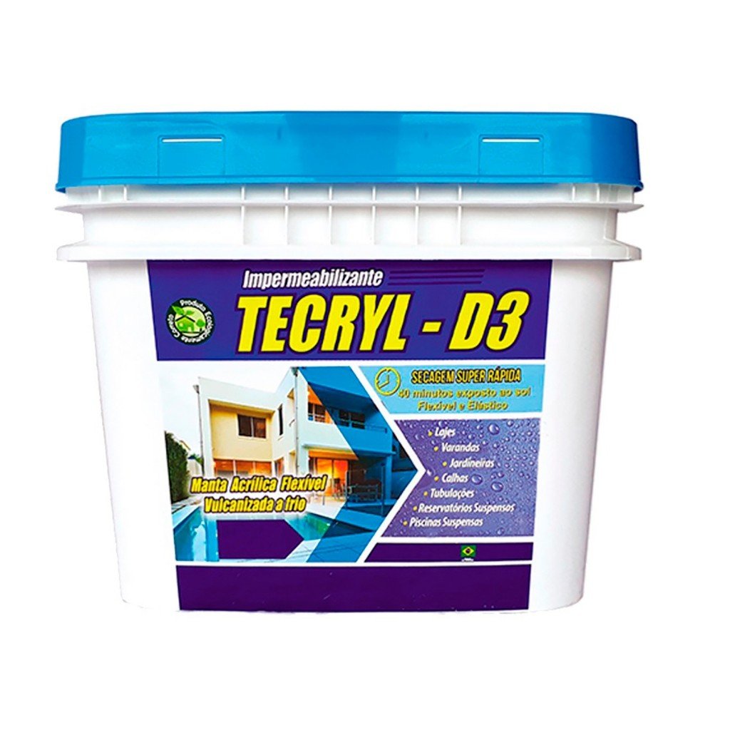 Tecryl D3: Impermeabilize com Confiança!
