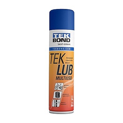 Tek Lub 300ml: Desengripante e Lubrificante Tekbond