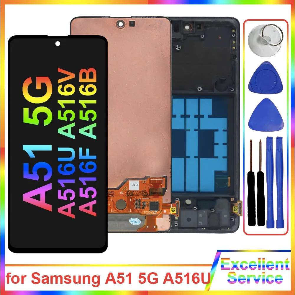 Tela A51 5G AMOLED: Reparo Perfeito!