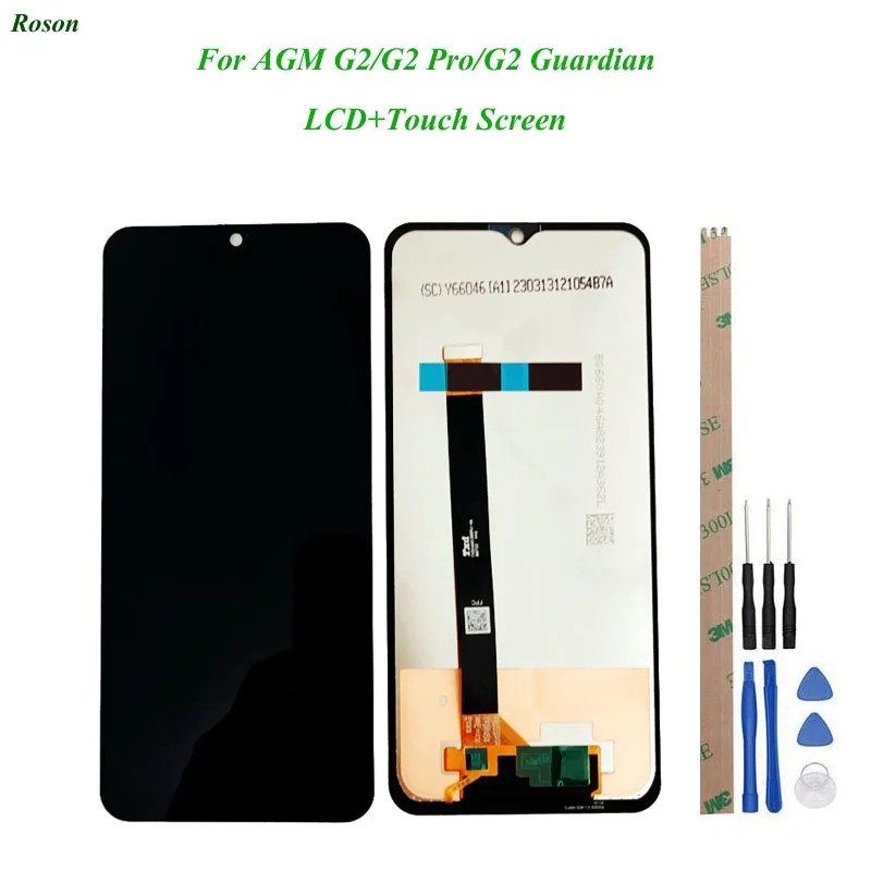 Tela AGM G2/Pro/Guardian: LCD + Touchscreen Original