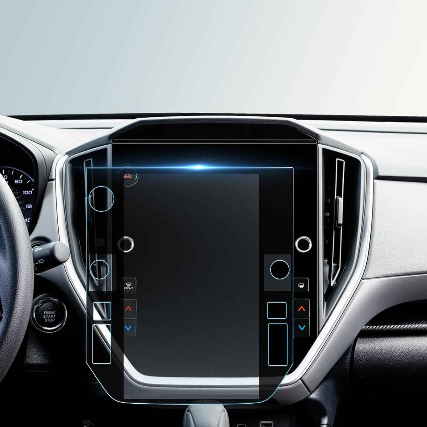Protetor de Tela Antirreflexo Fosco BIBIBO para Subaru Crosstrek 2024-2026 e Impreza 2024 (11.6") - Proteção Premium