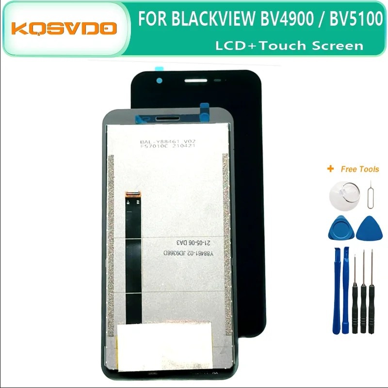 Tela Blackview BV4900/5100 Pro: LCD + Touch