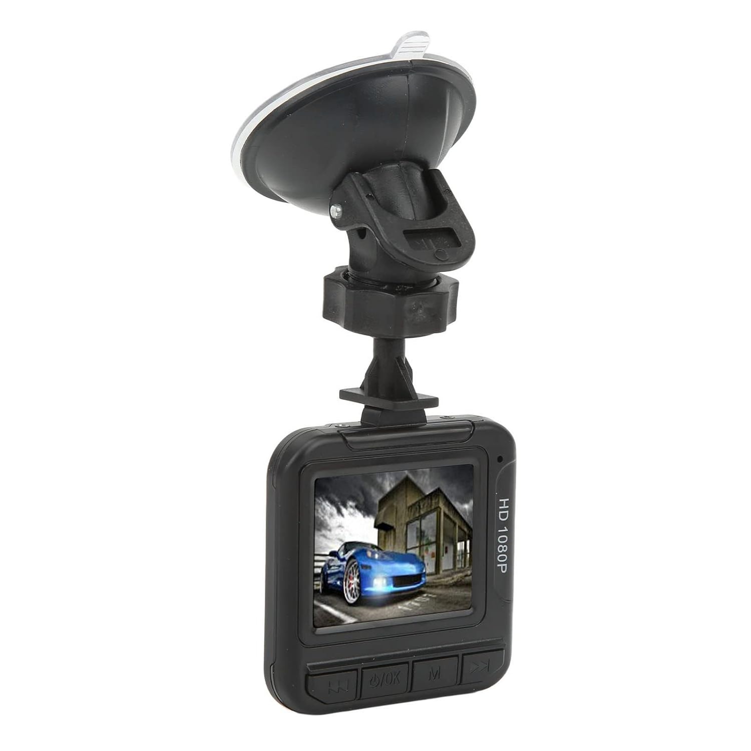 Câmera de Segurança Automotiva Domary 1080p HD com Tela Colorida 1.6" e Detecção de Movimento