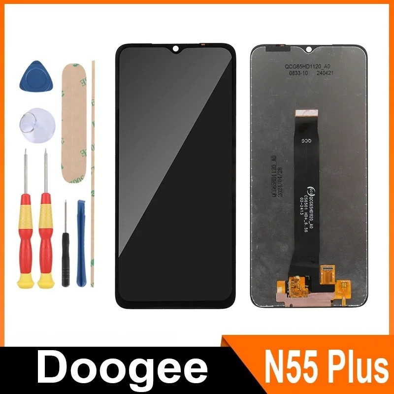 Tela DOOGEE: LCD + Touch Screen com Frame
