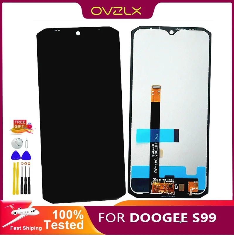 Tela DOOGEE S99: LCD + Touchscreen - Peça Original