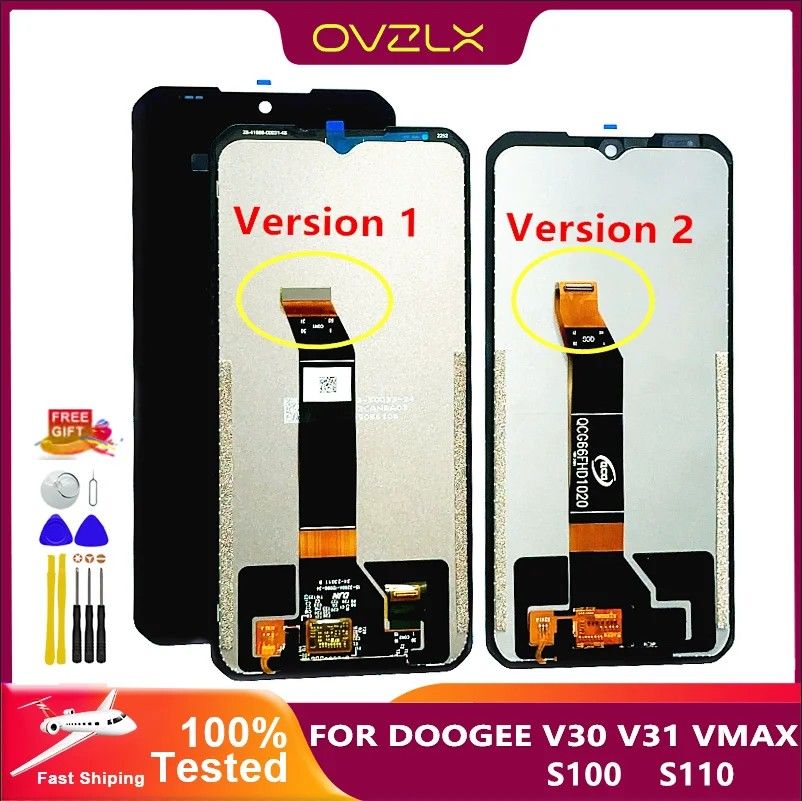 Tela DOOGEE V30: LCD + Touchscreen Original