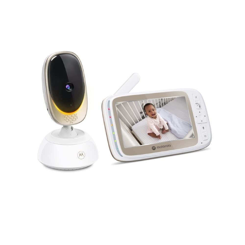 Babá Eletrônica Motorola Comfort VM85 Connect - Tela LCD 5", Wi-Fi, Comunicação Bidirecional