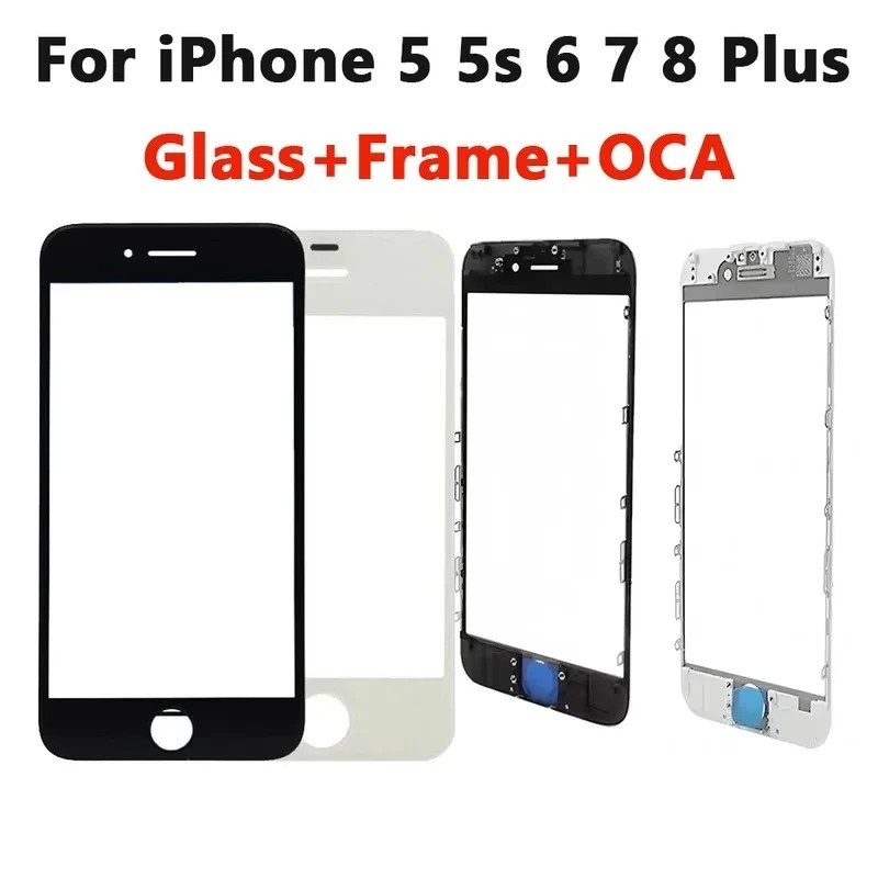 Tela Frontal iPhone: Vidro + Cola OCA